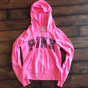victoria secret hooded sweatshirt